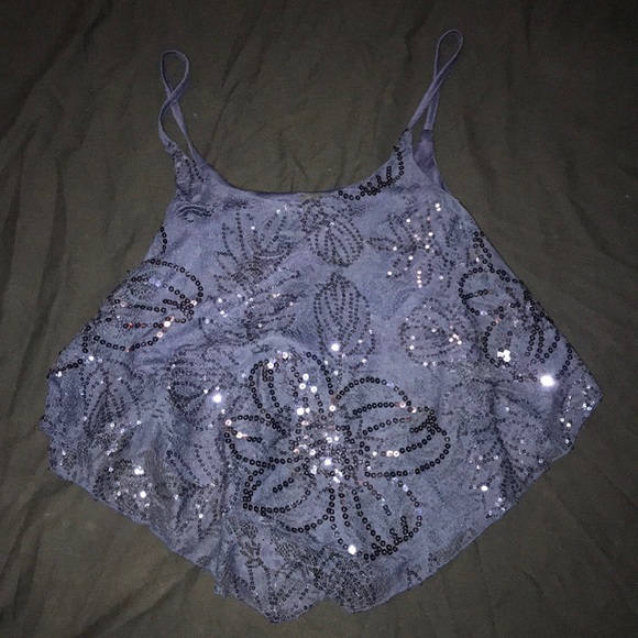 Floral Sequined Tank - Picture 2 of 3